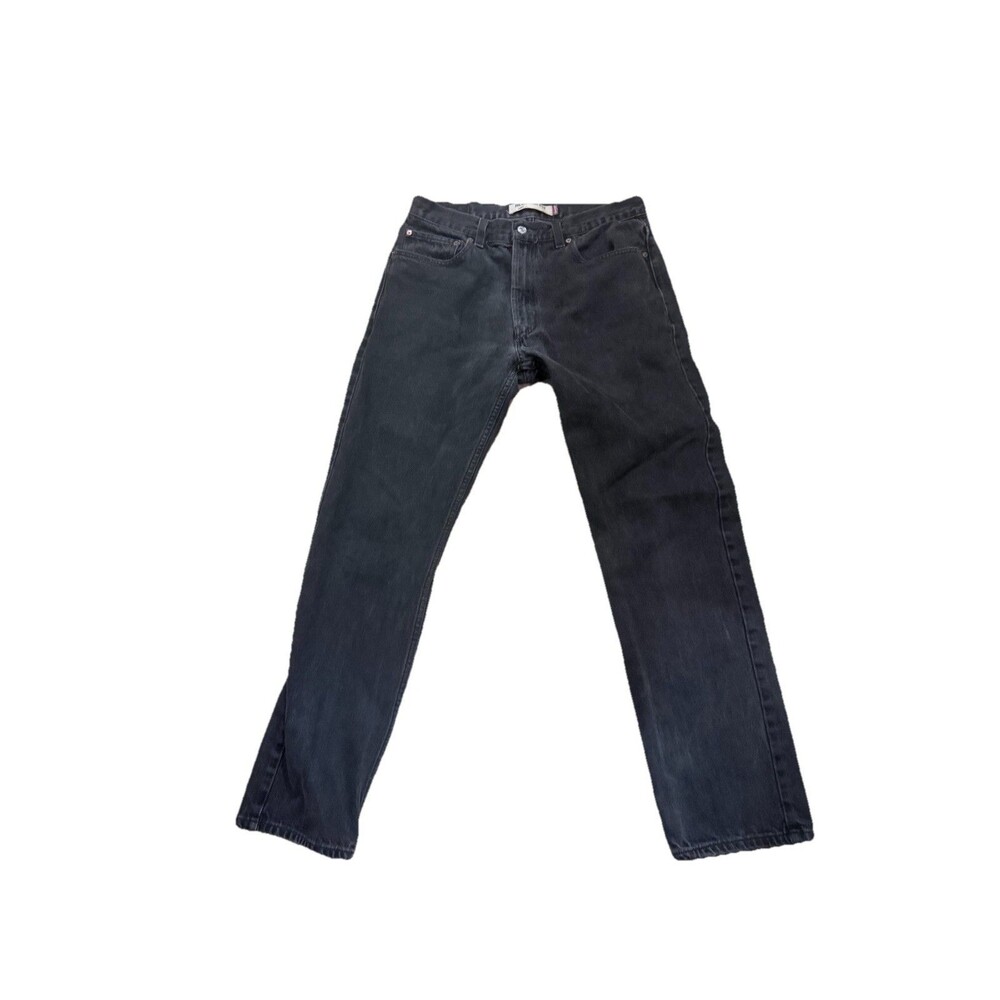 Levi's Mens Dark Blue Straight Denim Jeans Cotton Dark Wash Regular 5-Pocket